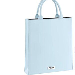 Miu Miu Beauty Small Sky Blue Tote bag NEW